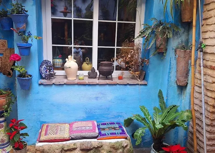 Apartament El Patio Azul Bohemio Magico