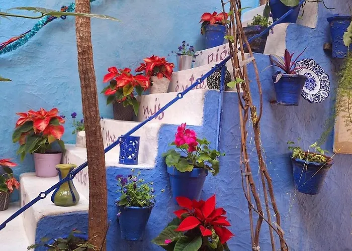 Apartament El Patio Azul Bohemio Magico *