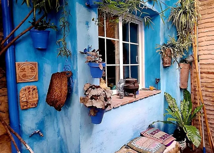 El Patio Azul Bohemio Magico