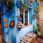 El Patio Azul Bohemio Mágico